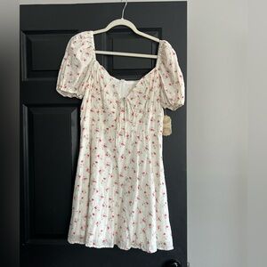Altered state milk maid floral dress